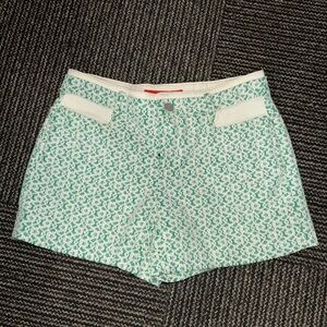 Cartonnier for Anthropologie Denim and Lace Shorts - NWOT
